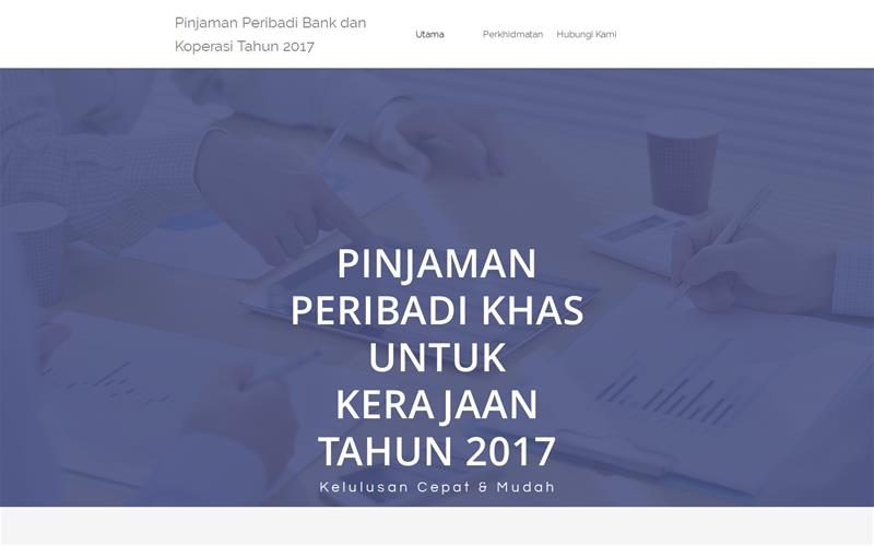 pinjaman peribadi kakitangan kerajaan 2017