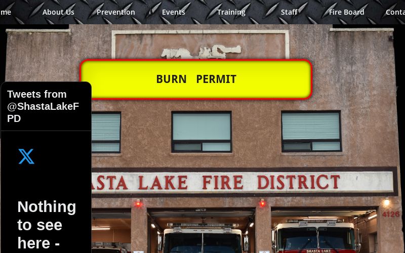 Shasta Lake Fire Protection