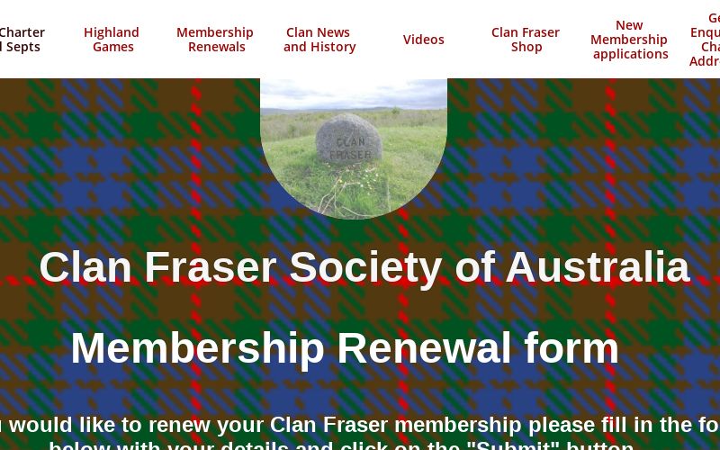 Clan Fraser, History, Tartan and Crest