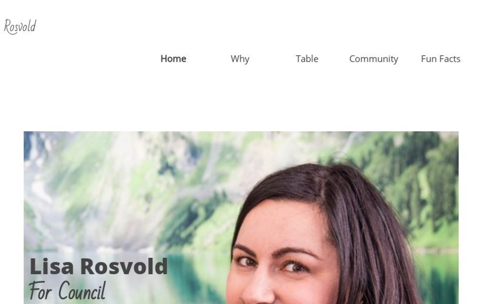 Lisa Rosvold for council | MD of Bighorn Ward 2