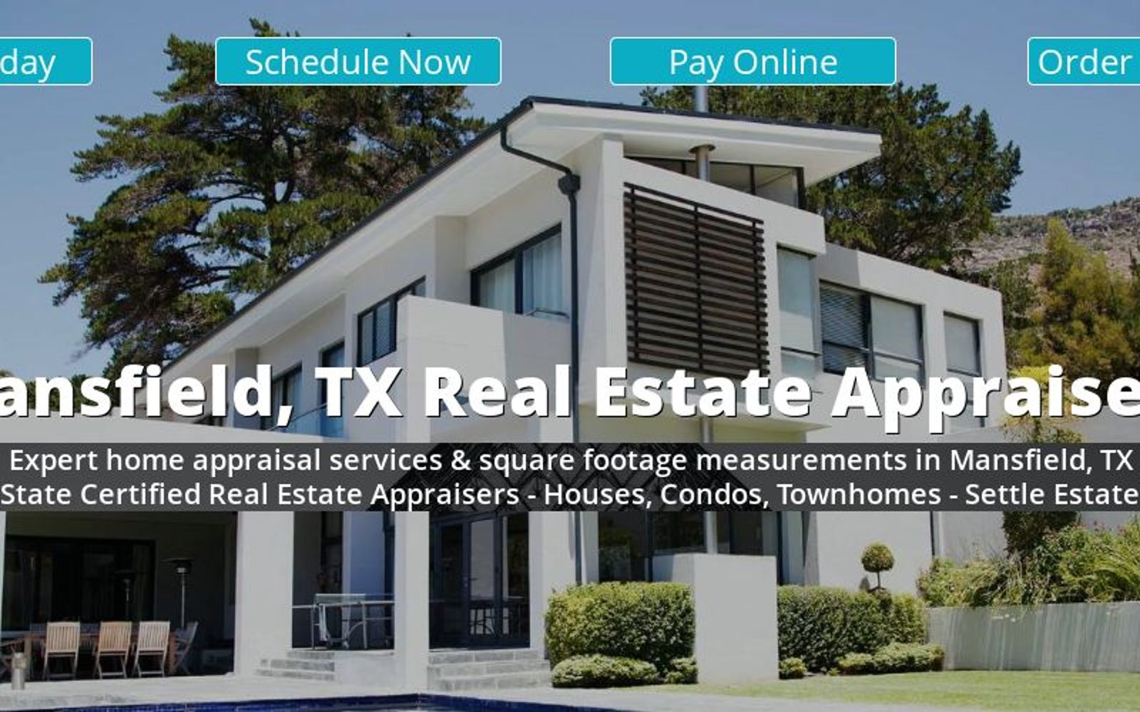 Mansfield Texas Certified Real Estate Appraiser SQUARE FOOTAGE