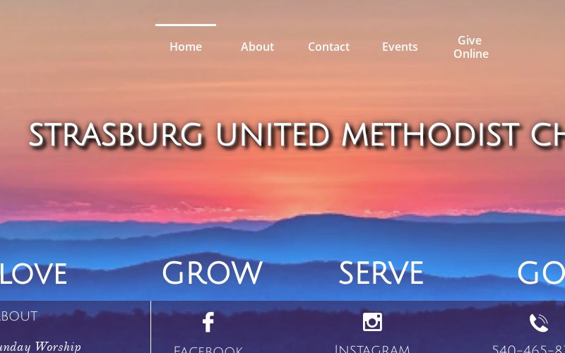 Strasburg United Methodist Church cover