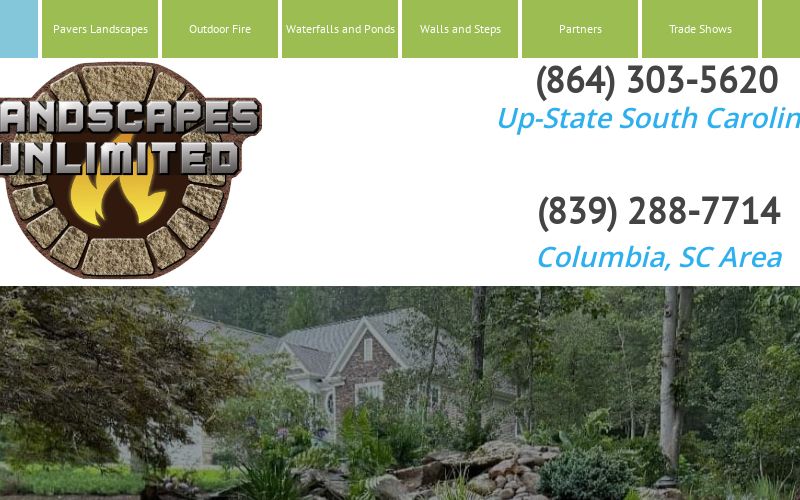 Landscapes Unlimited Landscape Ponds Outdoor Fires Landscape Ponds Spartanburg, SC