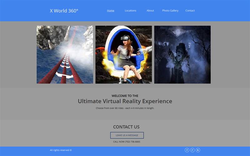 X World 360 - Fremont Street Experience - Virtual Reality Rides