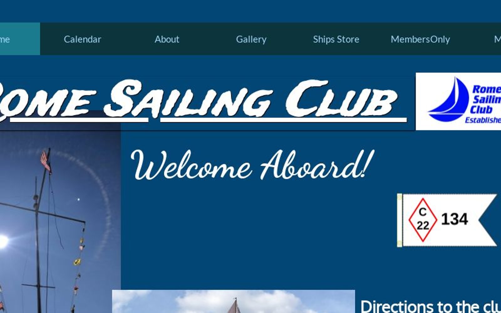 Rome Sailing Club logo