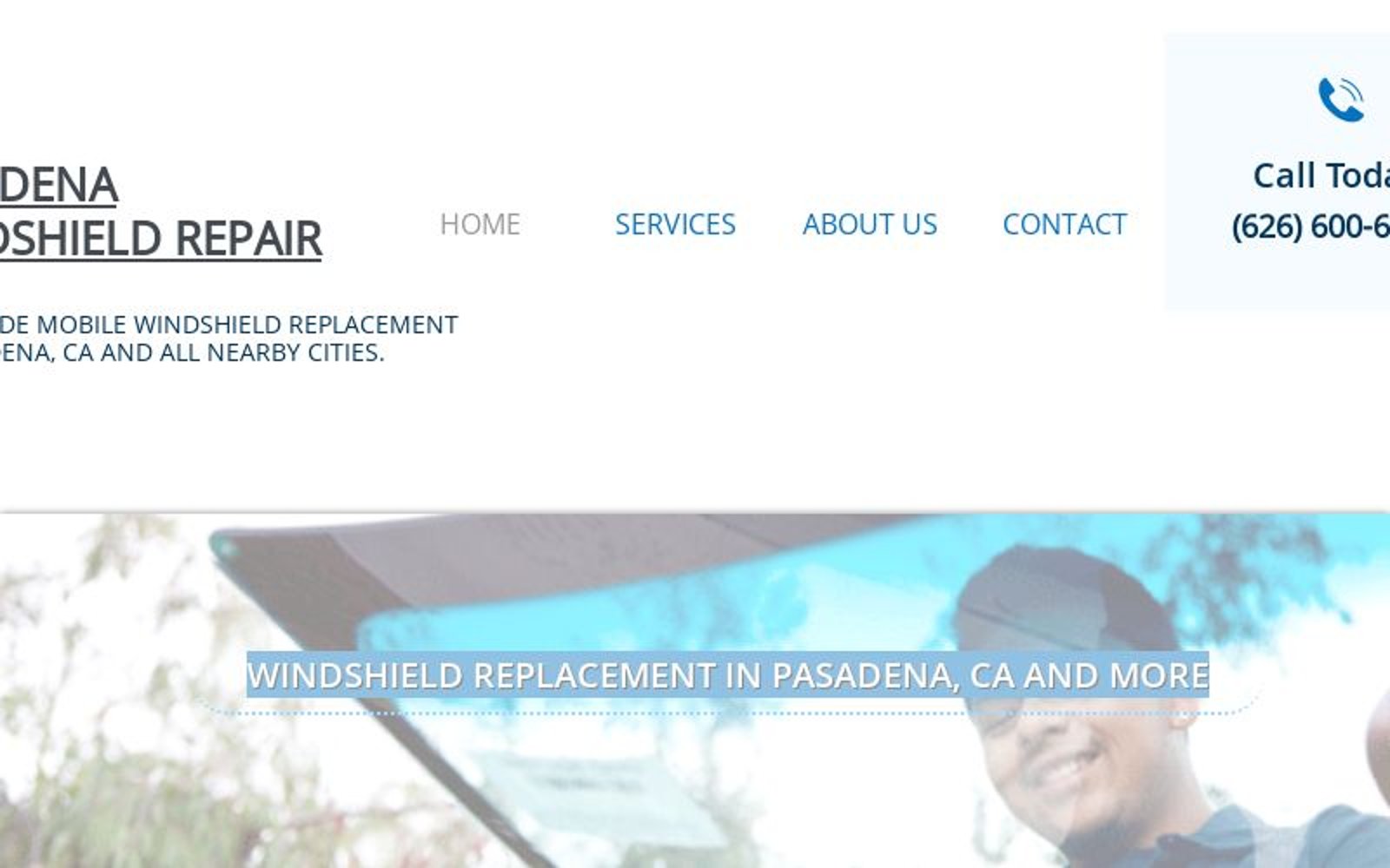 Windshield Replacement in Pasadena CA Mobile Auto Glass Replacement in