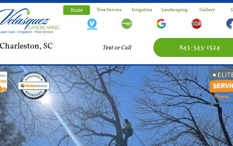 Velasquez Landscaping | Tree Service | Irrigation | James Island ...