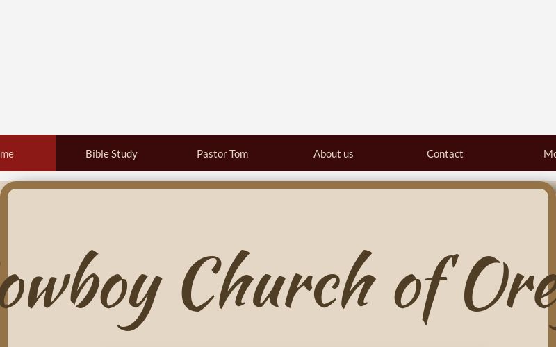 cowboy church of oregon