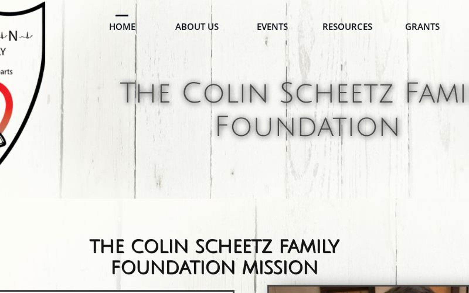 Colin Scheetz Family Foundation logo