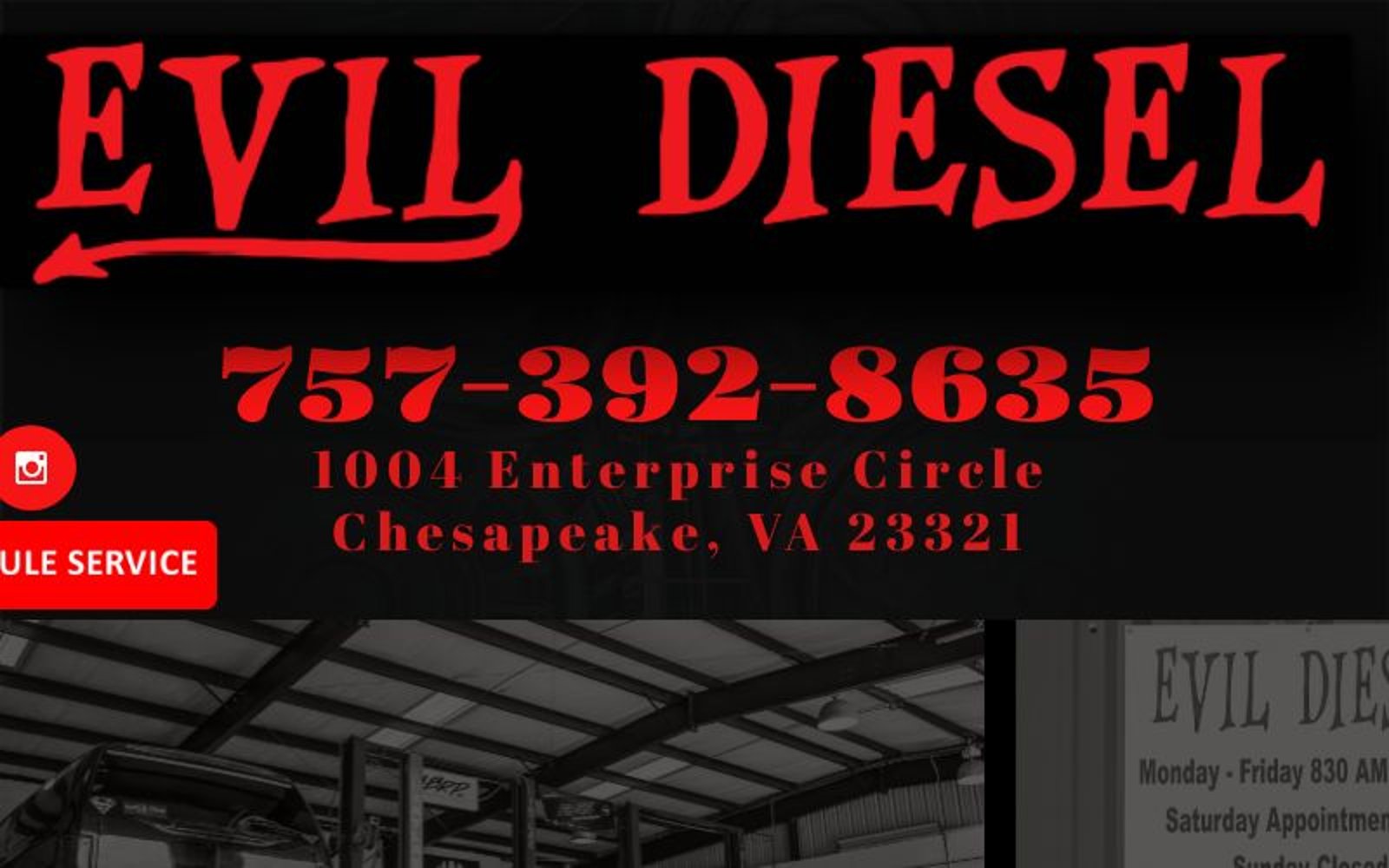 Evil Diesel Fabrication — Diesel repair shop in Chesapeake, Virginia
