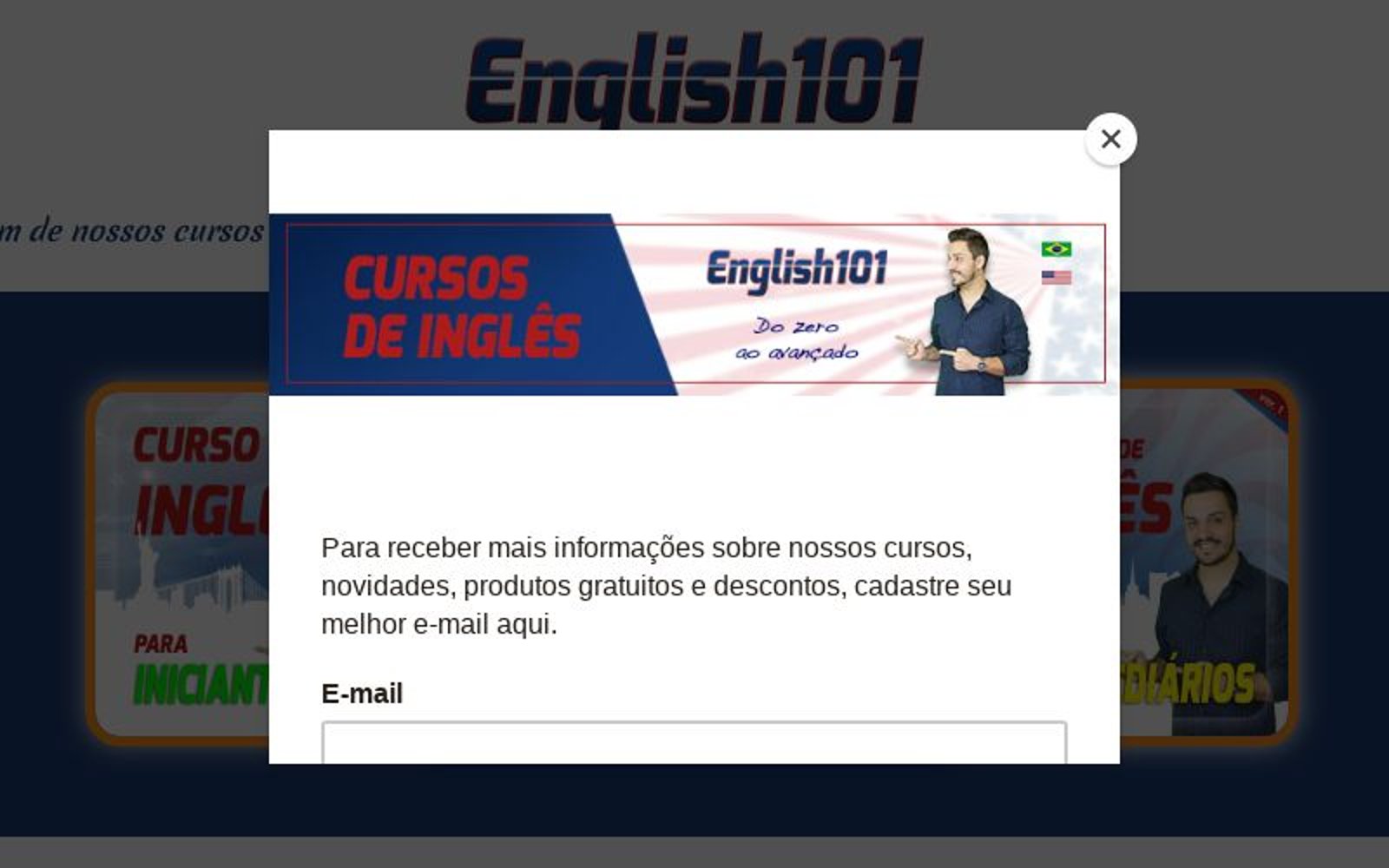 Aprenda inglês facilmente com nosso Curso completo do zero ao avançado