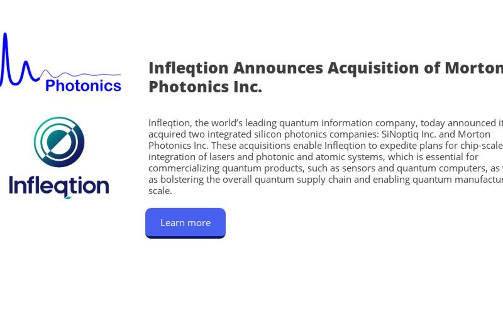 Morton Photonics Inc