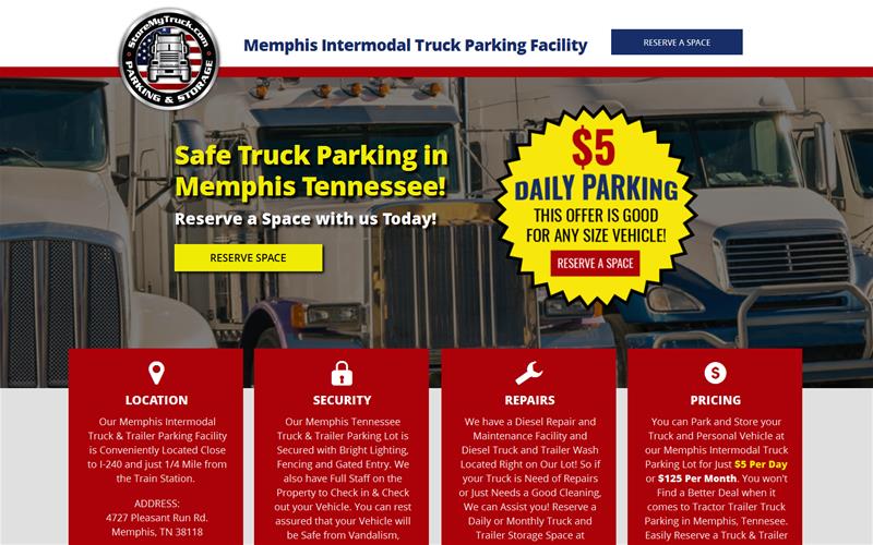 Truck Parking  Memphis, TN (MEM1)