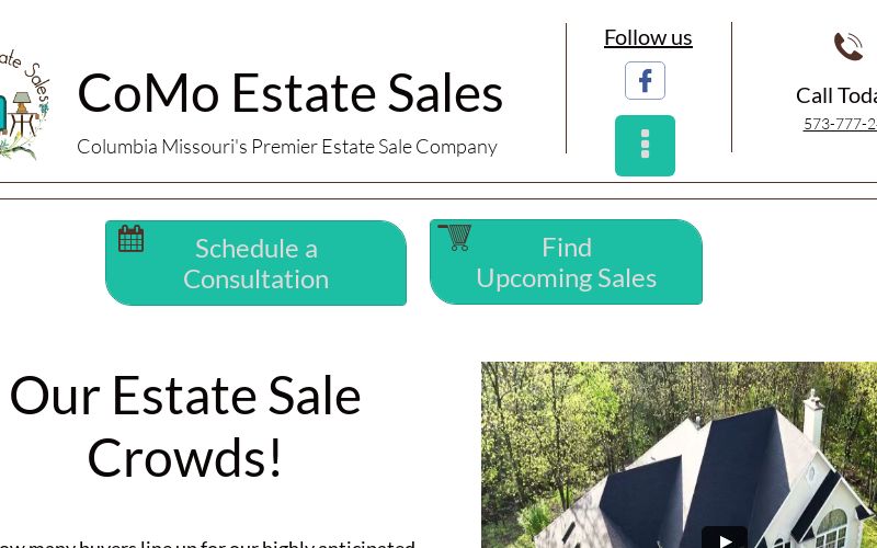 CoMo Estate Sales logo