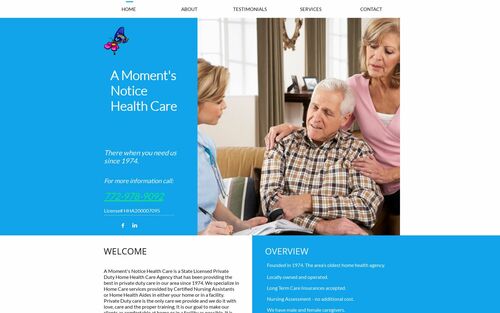 A Moment's Notice Home Care