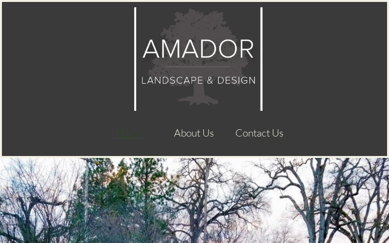 AMADOR LANDSCAPE DESIGN logo