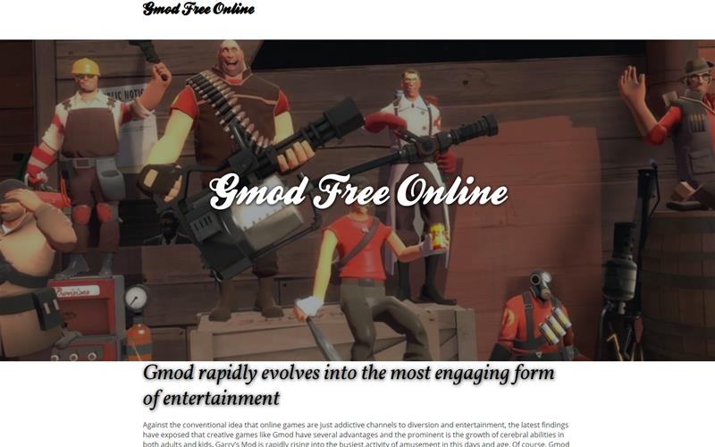 garrys mod free online