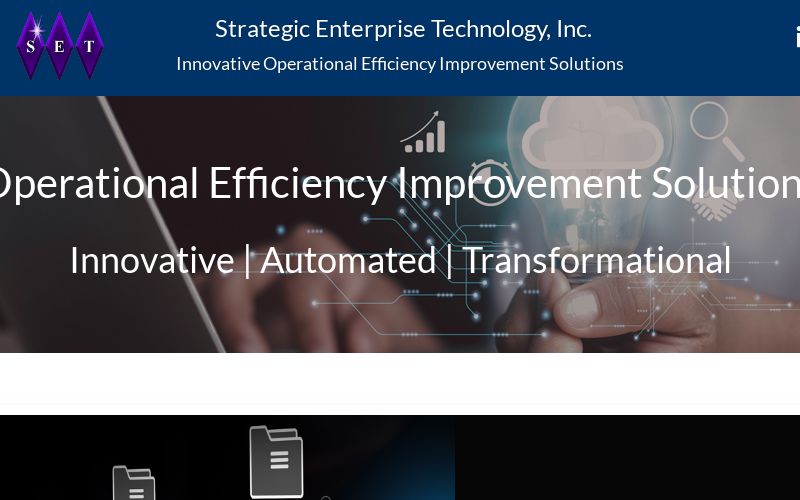Home - Strategic Enterprise Technology, Inc. | Operational Efficiency ...
