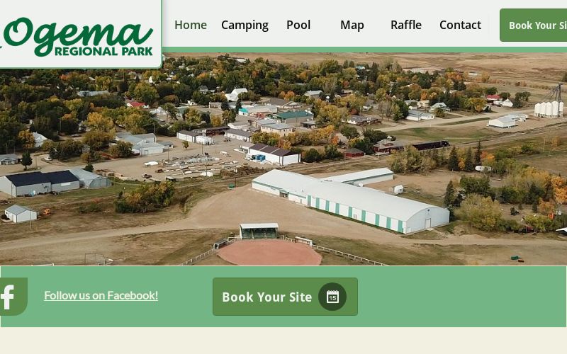 Camping and Swimming Ogema Regional Park Ogema, SK