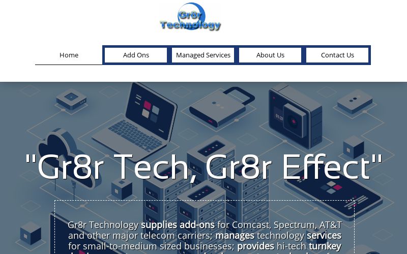 Home | Gr8r Technology, Inc | Gr8r Tech, Gr8r Effect!
