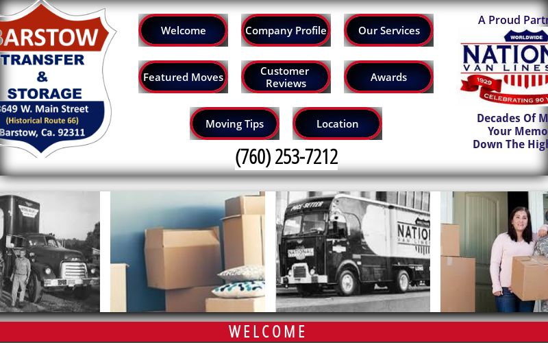 Barstow Transfer & Storage cover