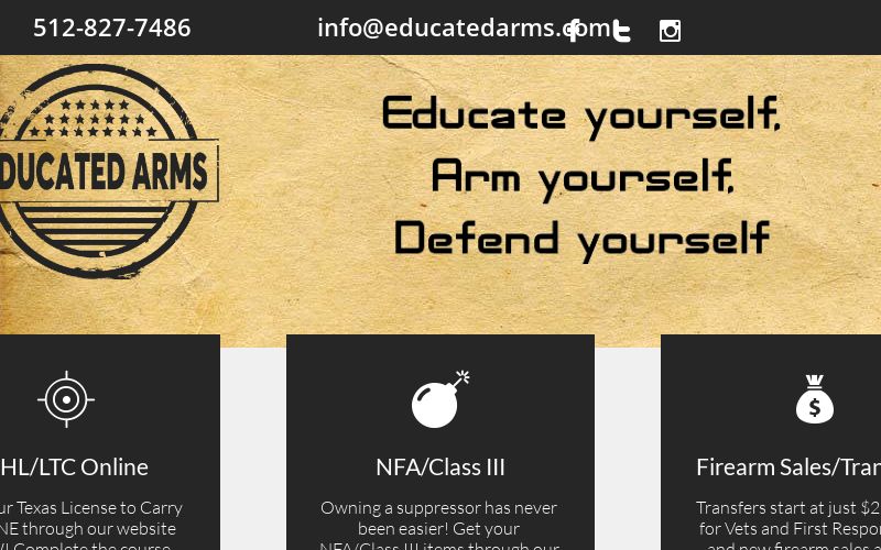 educatedarms.com