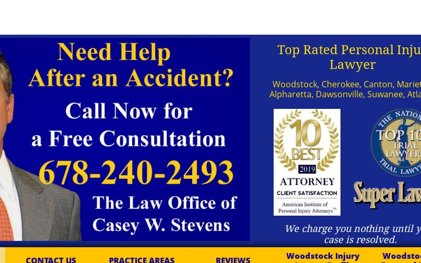 Personal Injury Lawyer Woodstock Car Accident Attorney GA