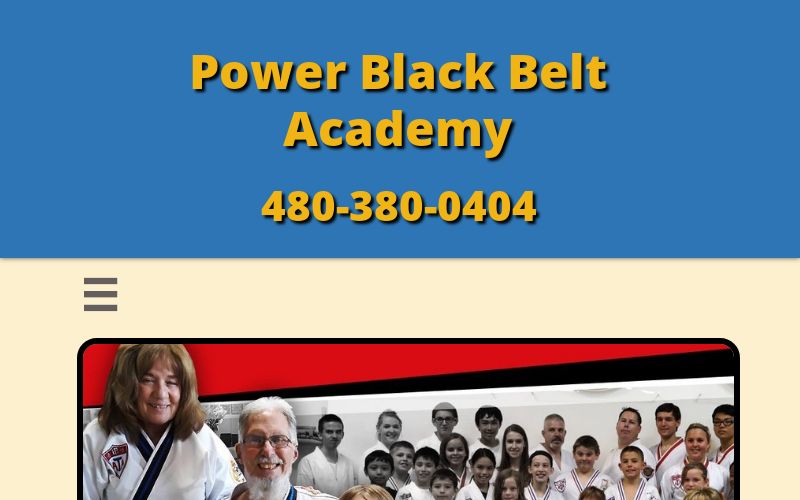 Power Black Belt Academy - Up To 84% Off - Mesa, AZ