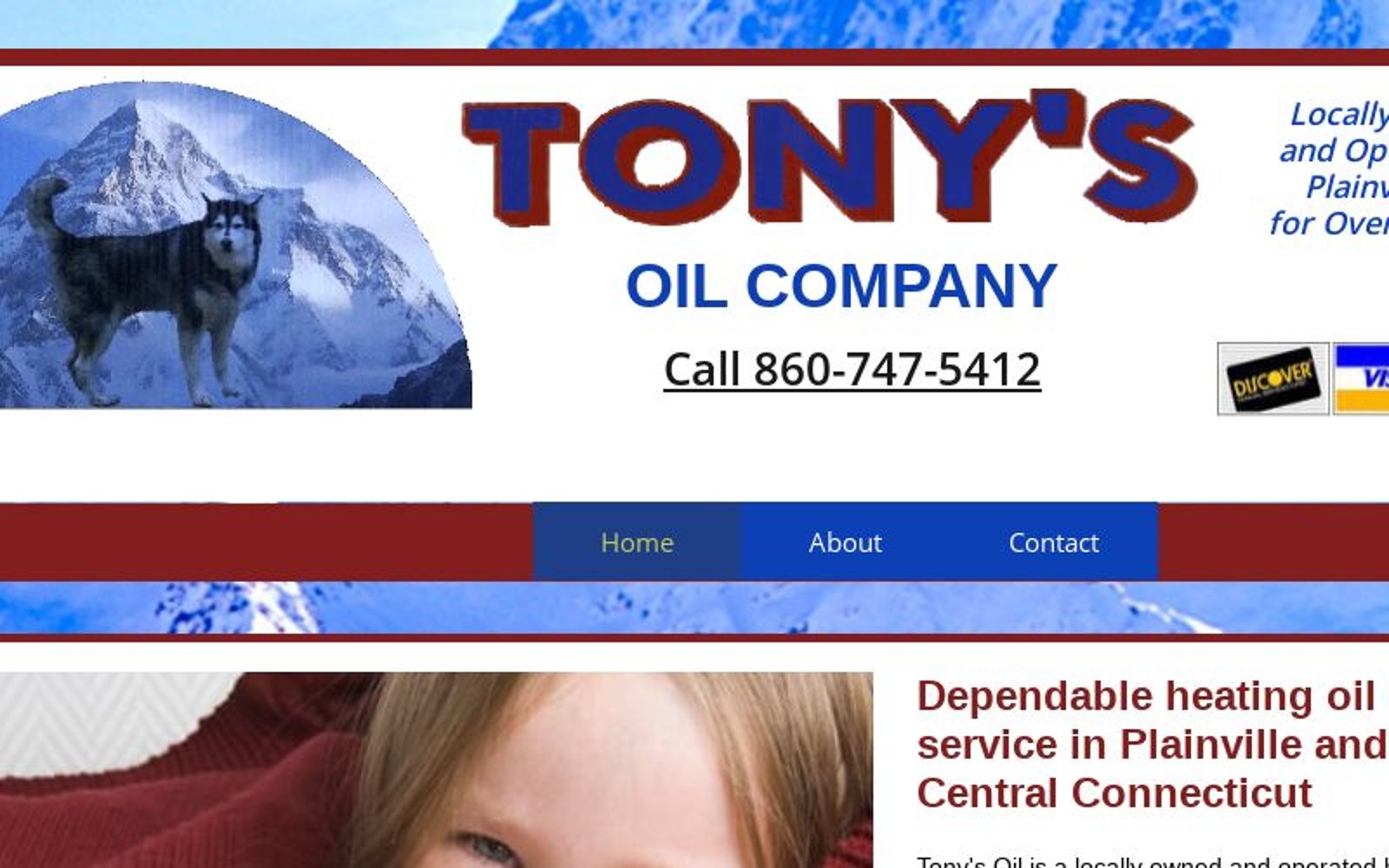 Tony's Oil Delivery Service in Plainville