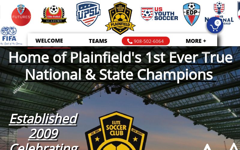 Elite Soccer Club Plainfield logo