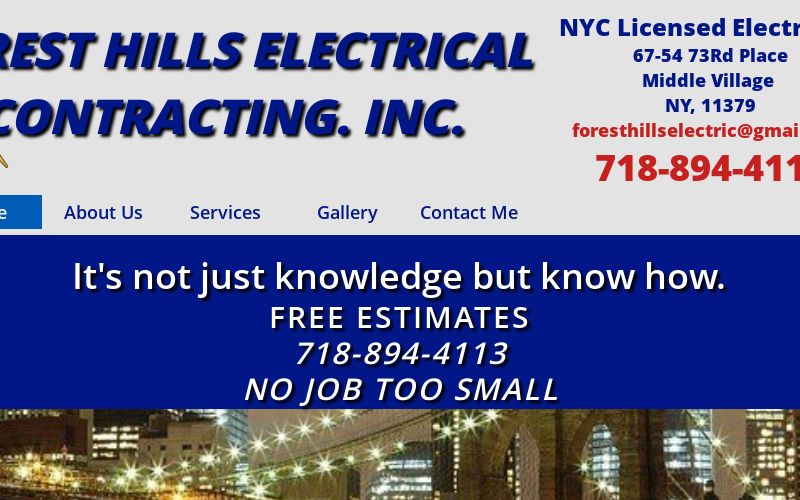 Master & Licensed Electrician Queens NY Call Now!