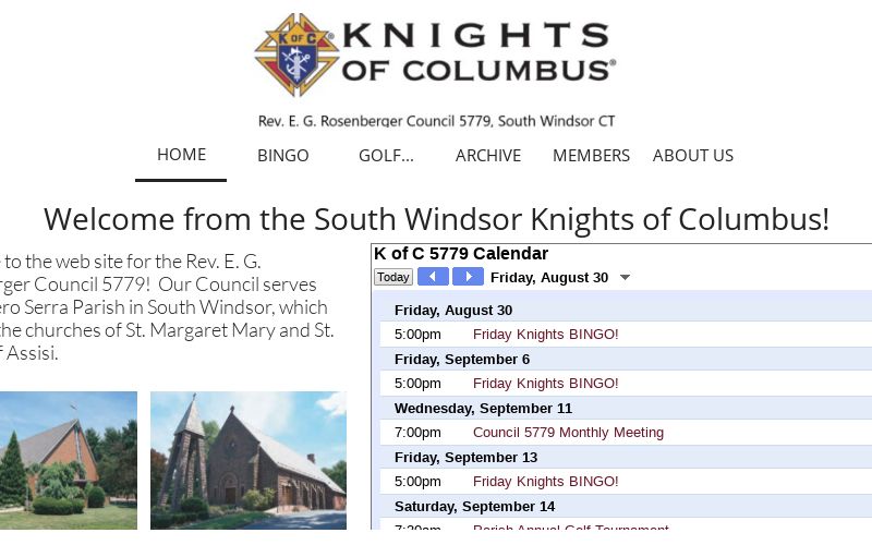 Knights of Columbus Council 5779 South Windsor CT