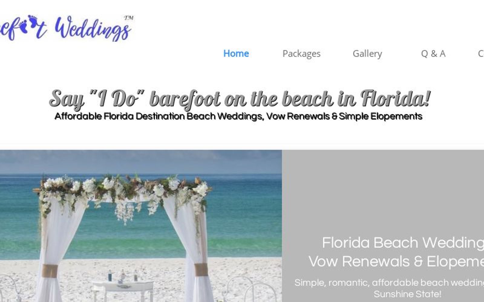 Vow Renewals – Suncoast Weddings