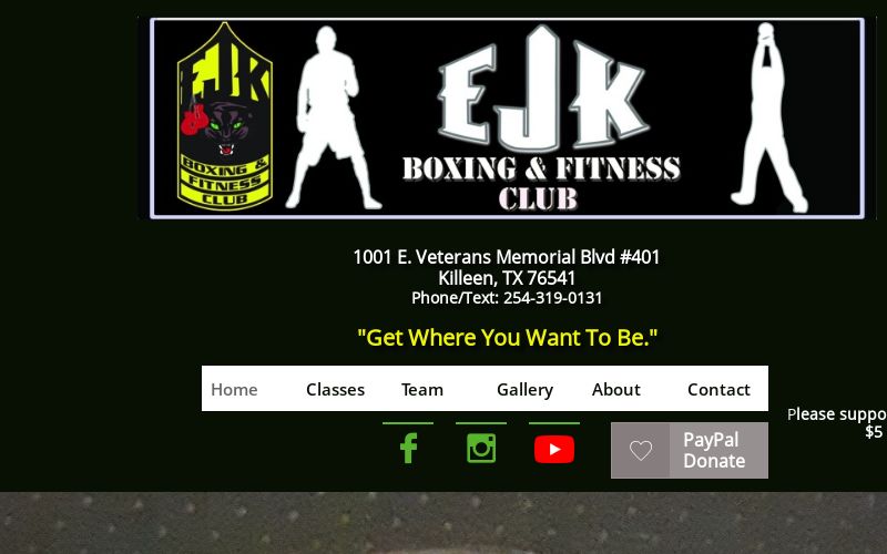 EJK Boxing  Fitness Club