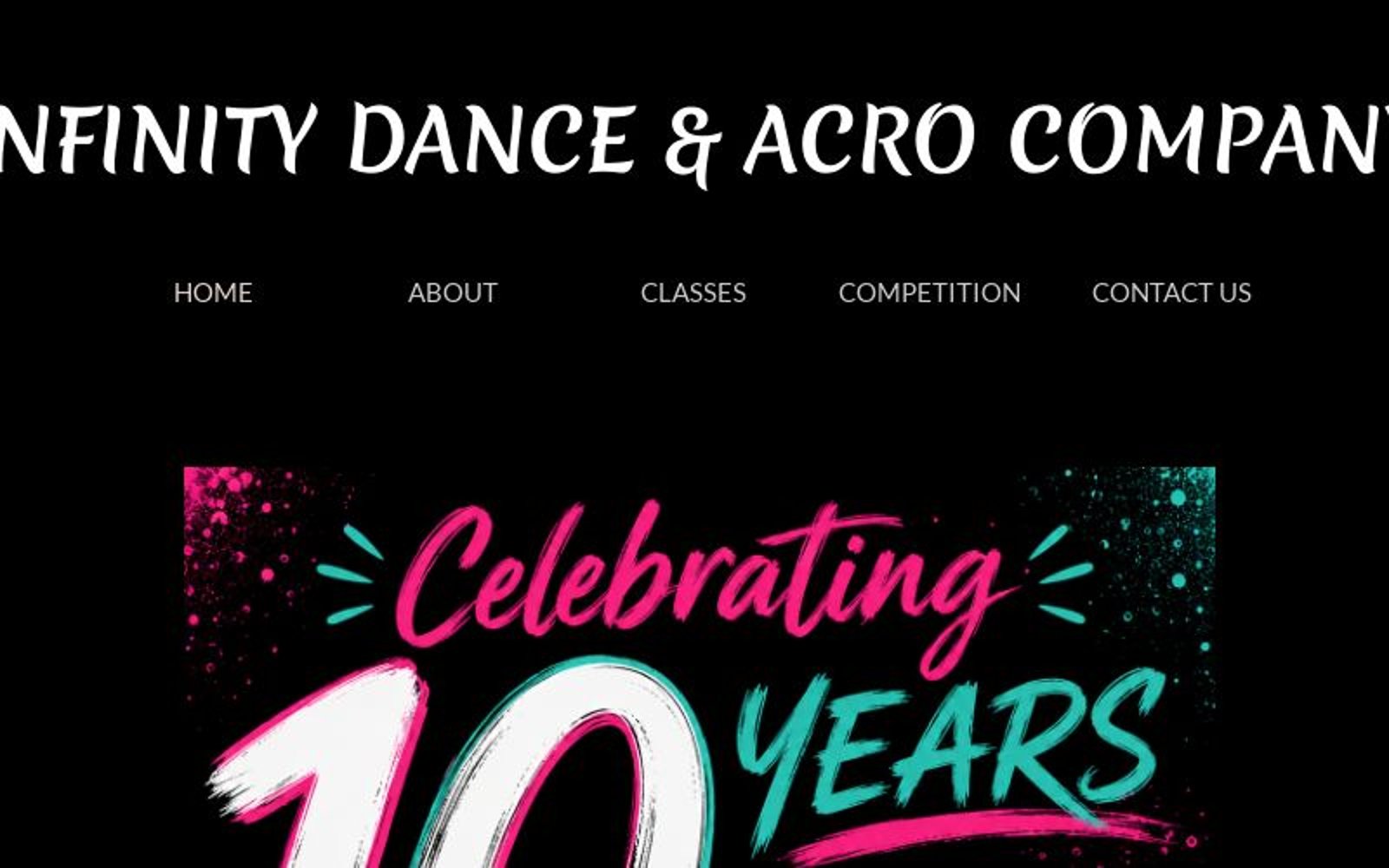 Infinity Dance & Acro Company logo