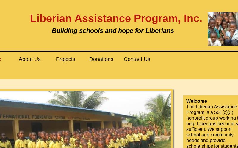 Liberian Assistance Program, a nonprofit working to help