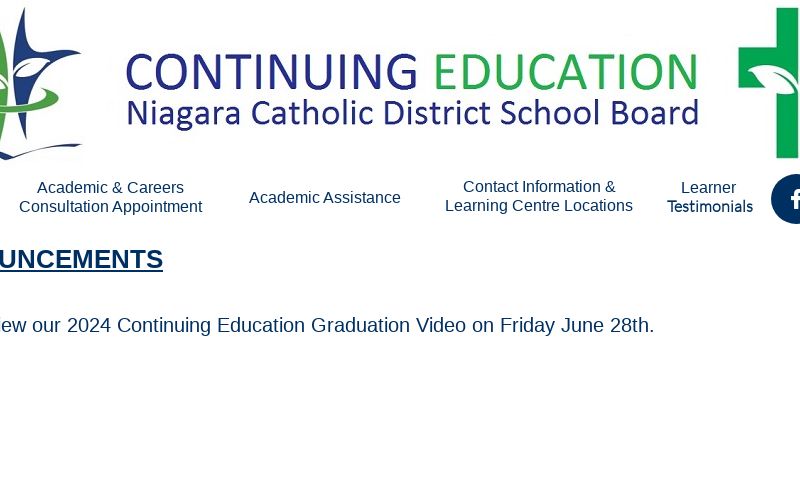 (c) Niagaracontinuingeducation.ca