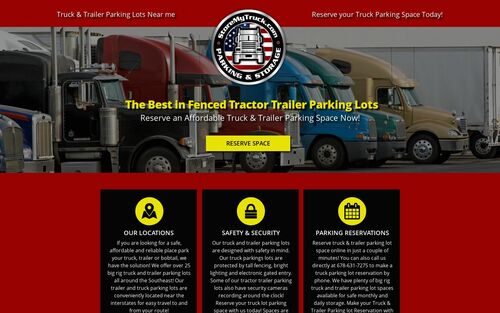 Truck Parking near me - BIR Storage for Trucks and Trailers