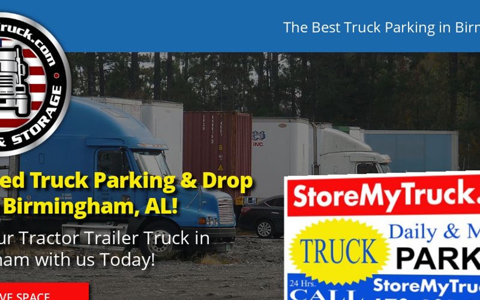 Big Rig Truck Parking Birmingham Alabama