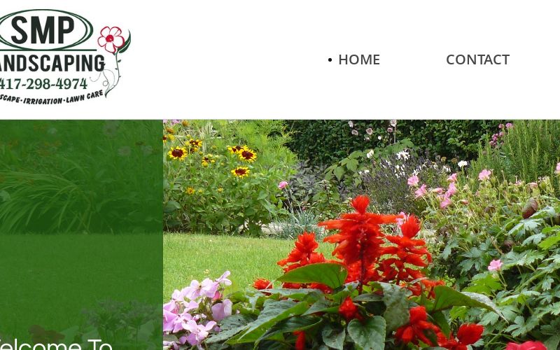 S M P LANDSCAPING logo