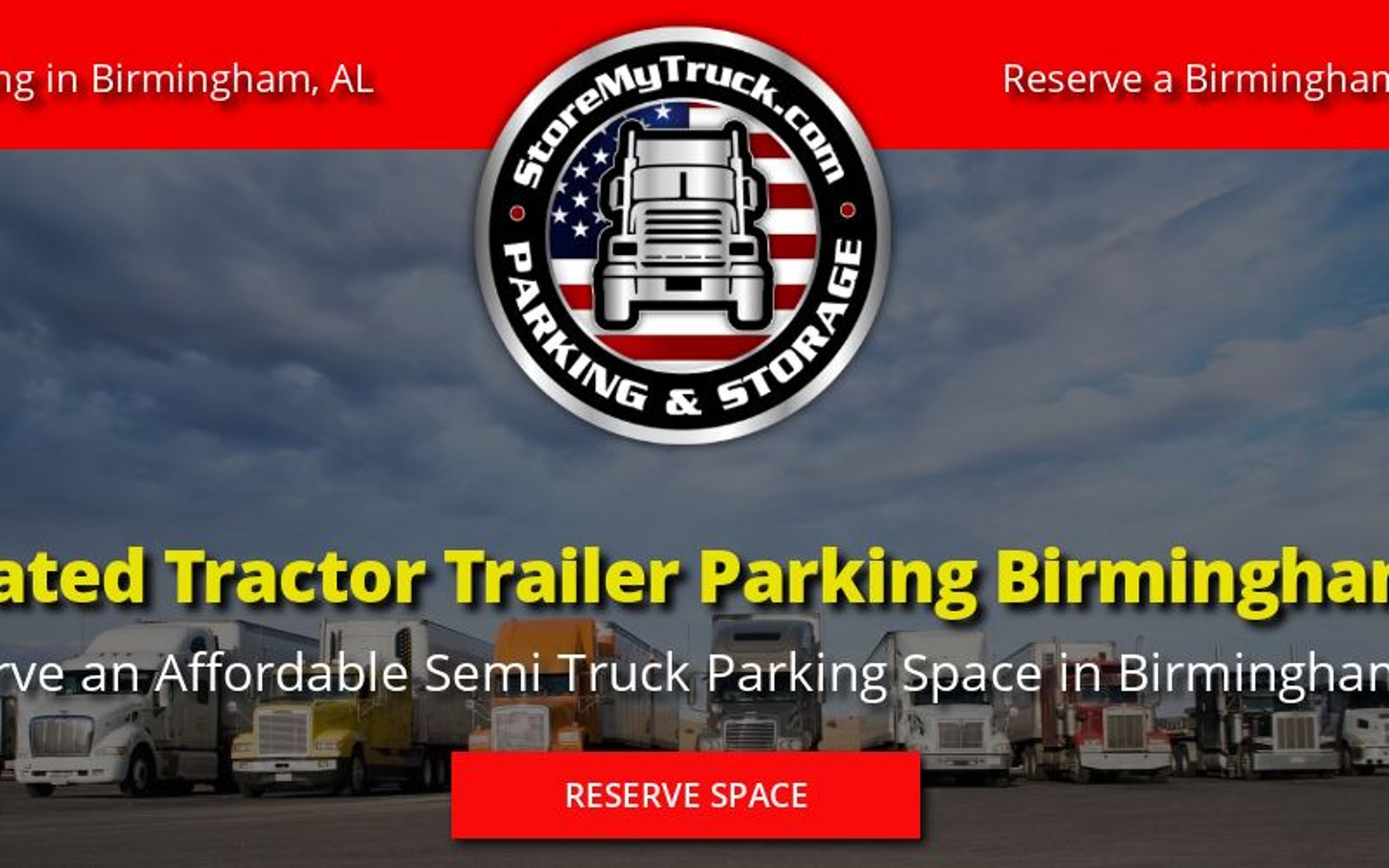 Big Truck Parking in Birmingham, AL