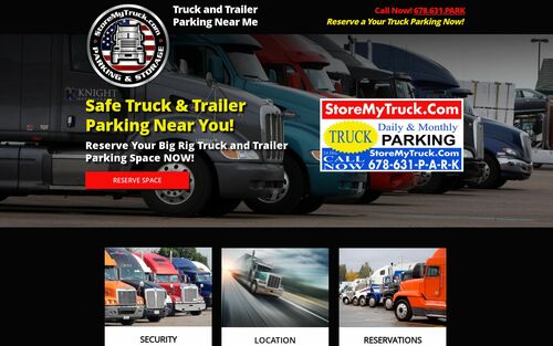 Truck Parking near me - BIR Storage for Trucks and Trailers