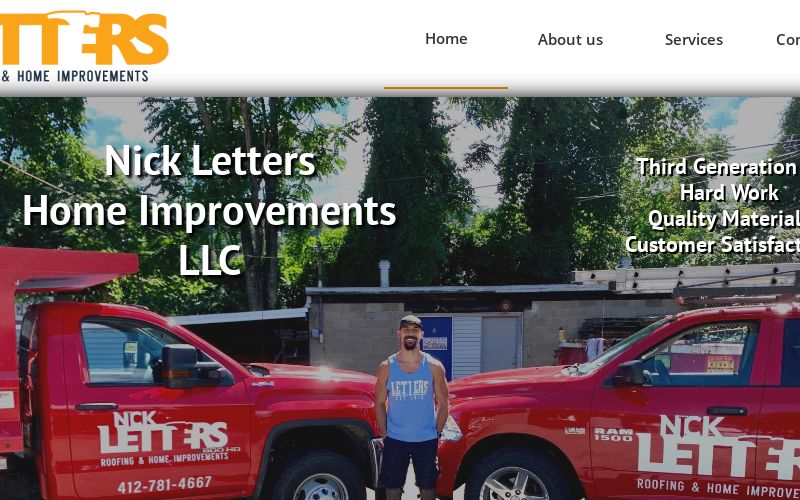 Nick Letters Home Improvements LLC.