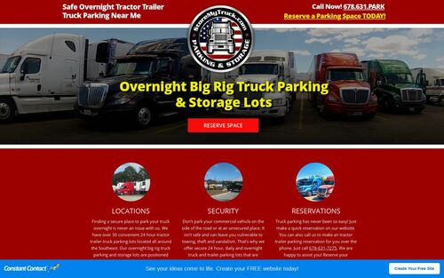 Truck Parking near me - BIR Storage for Trucks and Trailers