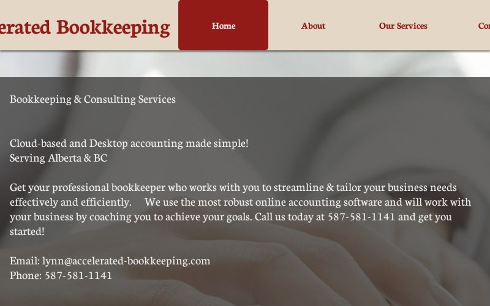 Bookkeeping & Consulting Services,QBO, accounting, software, cra ...