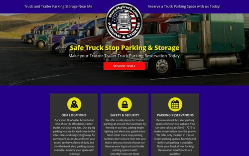 Truck Parking near me - BIR Storage for Trucks and Trailers