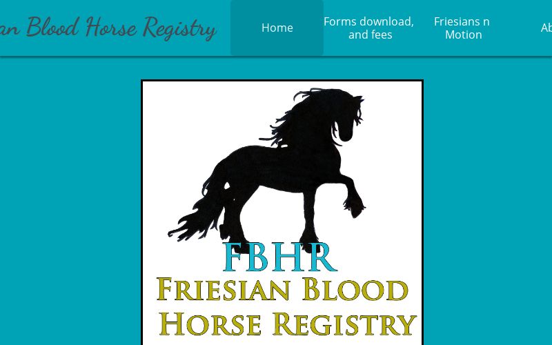 (c) Friesianbloodhorseregistry.com