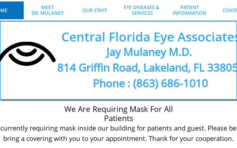 Eye Doctor Jay Mulaney Lakeland FL Ophthalmologist Doctors