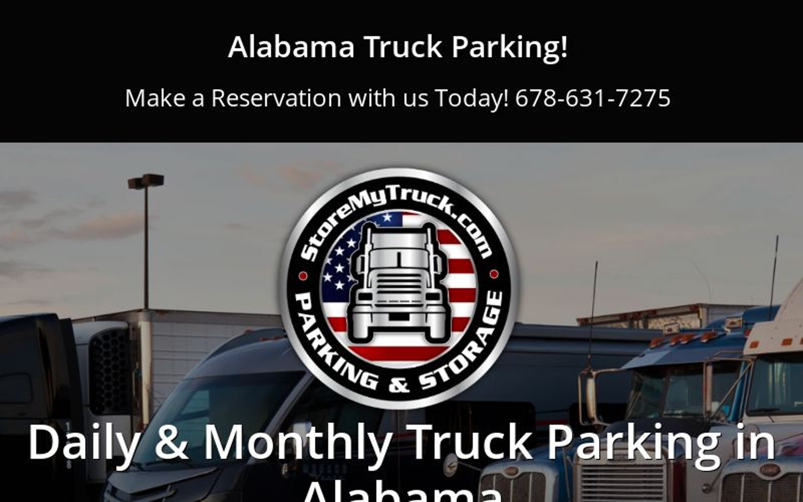 Truck Parking near me - BIR Storage for Trucks and Trailers