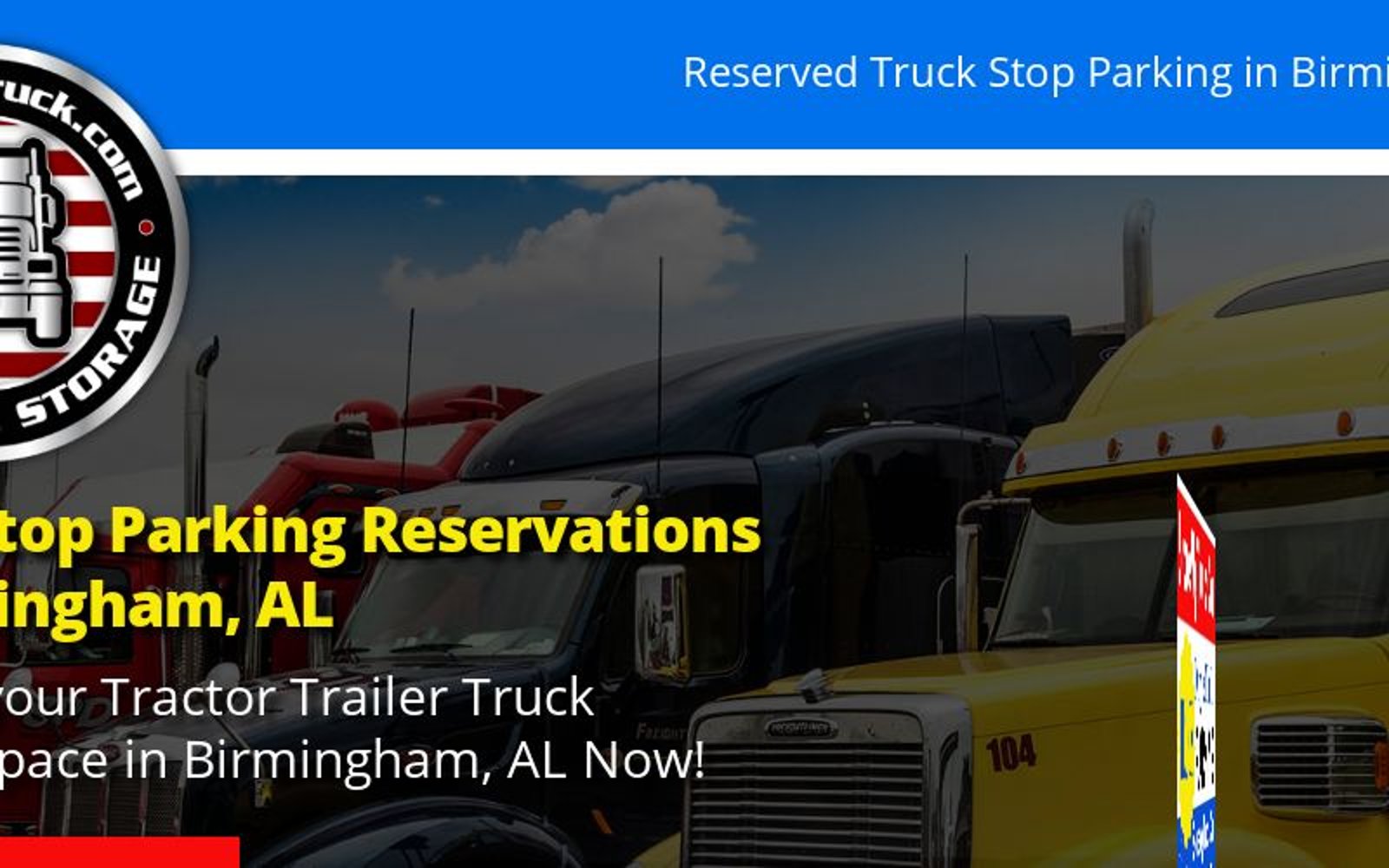 Safe Daily and Monthly Truck Stop Parking in Birmingham AL